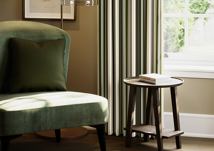The British Stripe Co. George, Chilterns No.1 - Made to Measure Curtains - Image 5